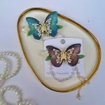 گیره مو انبری پروانه