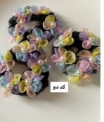 کش مو توری شکوفه رنگی - Image 5