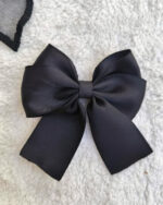 انبری پاپیون مشکی ساده