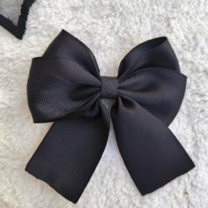 انبری پاپیون مشکی ساده